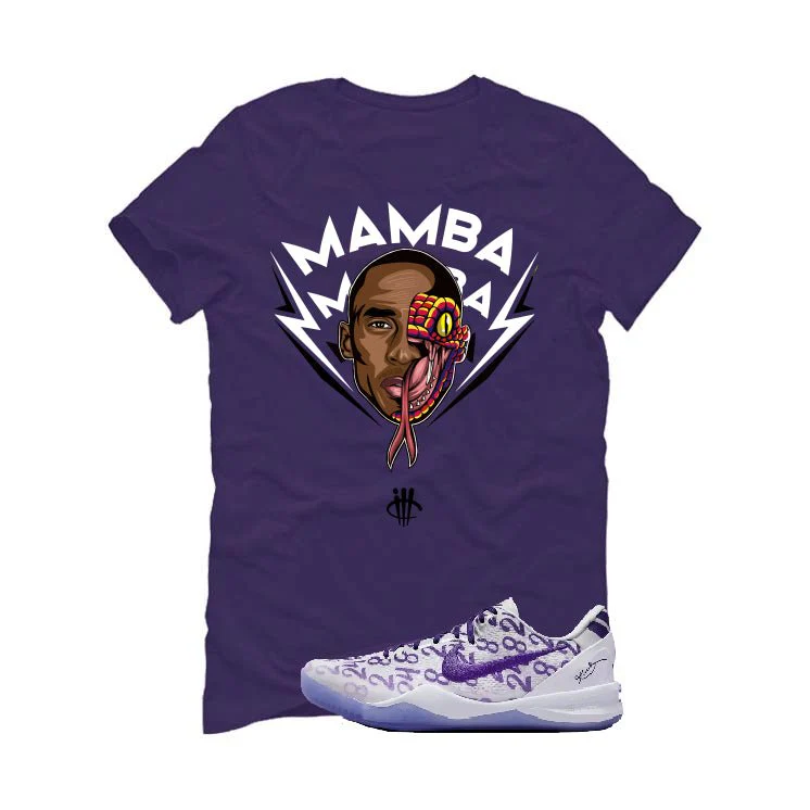 Nike Kobe 8 "Court Purple" | illcurrency Purple T-Shirt (Mamba) - Image 2