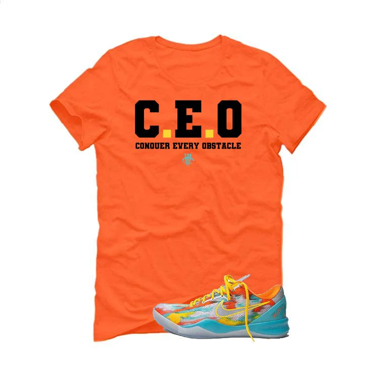 Nike Kobe 8 Protro “Venice Beach” | illcurrency Orange T-Shirt (CEO) - Image 2