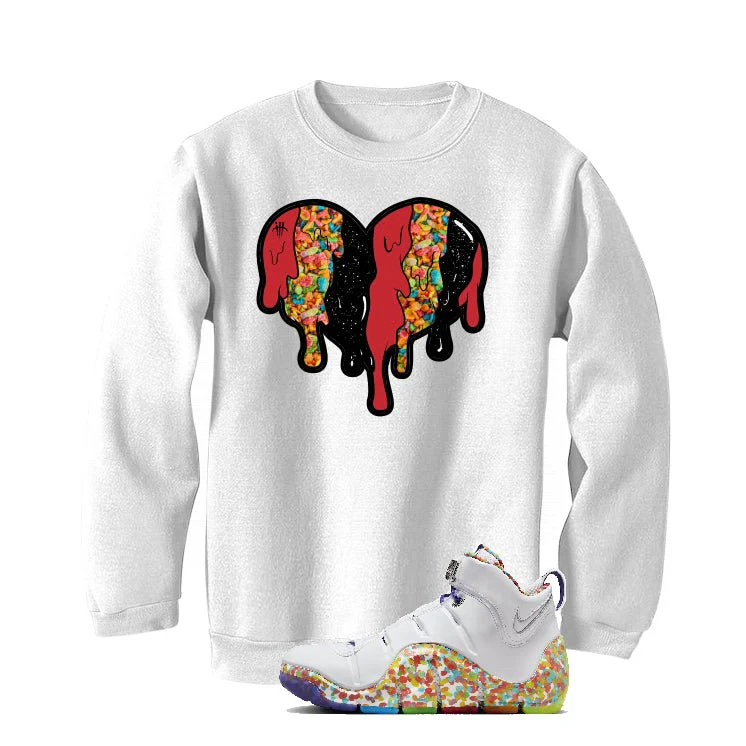 Nike LeBron 4 "Fruity Pebbles" | illcurrency White T-Shirt (Heart) - Image 4