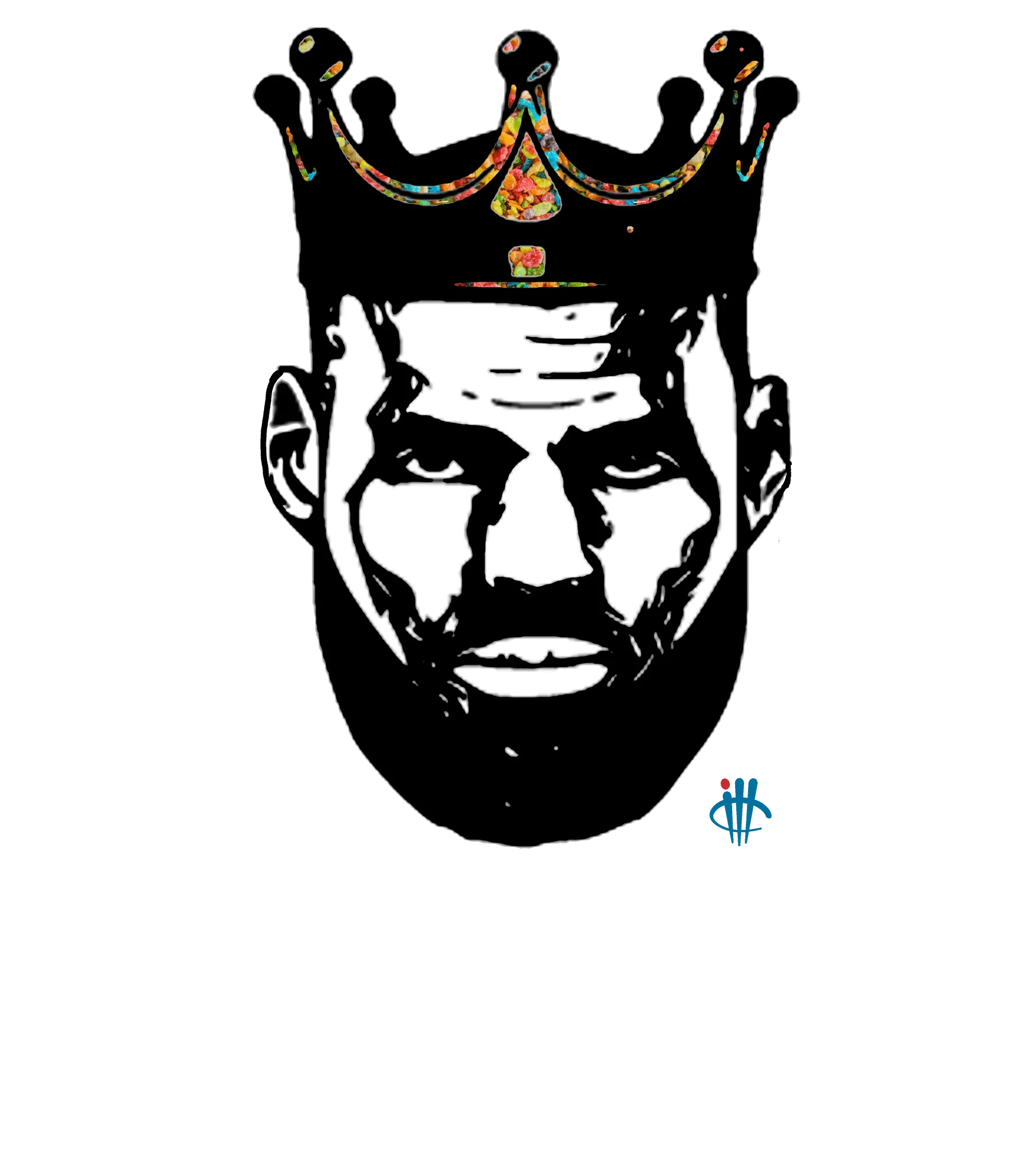Nike LeBron 4 "Fruity Pebbles" | illcurrency White T-Shirt (King Lebron)