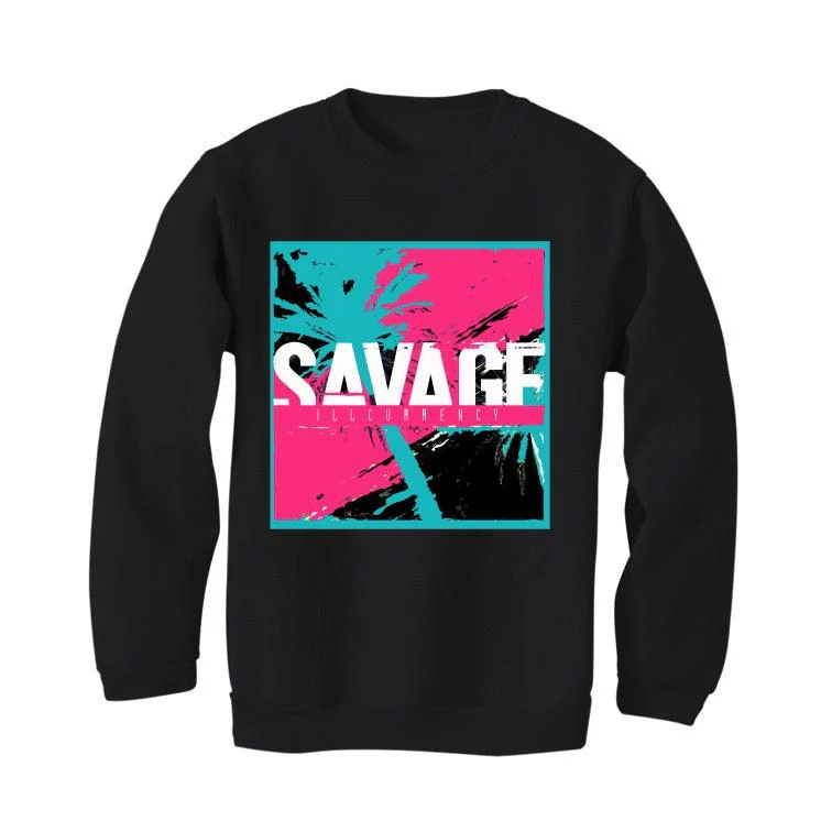 Nike Lebron 8 South Beach 2021 Black T-Shirt (Savage Illcurrency) - Image 4