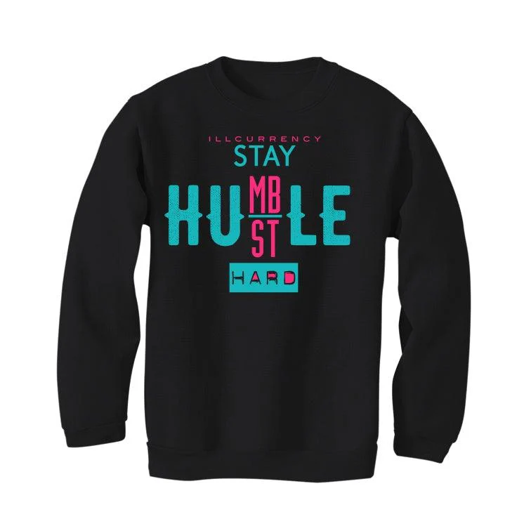 Nike Lebron 8 South Beach 2021 Black T-Shirt (Stay Humble Hustle Hard) - Image 4