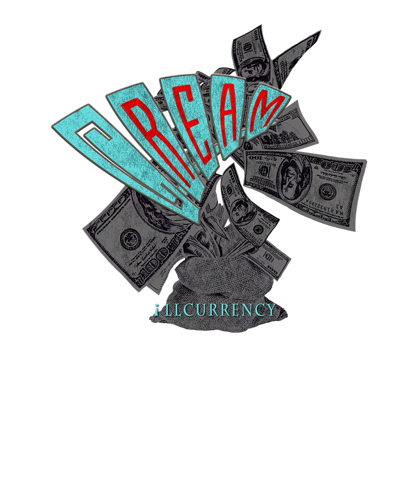 Nike Little Posite One The Mixtape Black T-Shirt (C.R.E.A.M.)