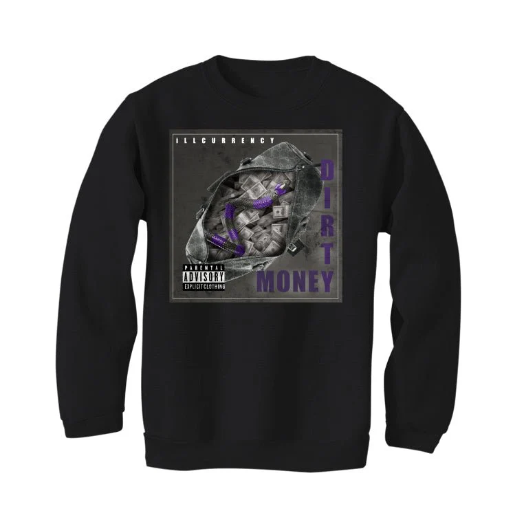 Nike SB Dunk Low “Court Purple” | illcurrency Black T-Shirt (DIRTY MO) - Image 4