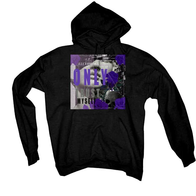 Nike SB Dunk Low “Court Purple” | illcurrency Black T-Shirt (ONLY TRUST MYSELF) - Image 3