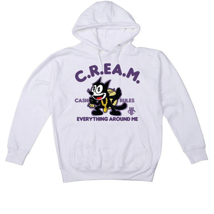 Nike SB Dunk Low “Court Purple” | illcurrency White T-Shirt (cash rules) - Image 3