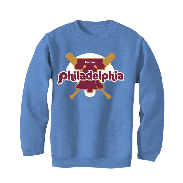 Nike SB Dunk Low Phillies | illcurrency Carolina Blue T-Shirt (Philadelphia) - Image 4