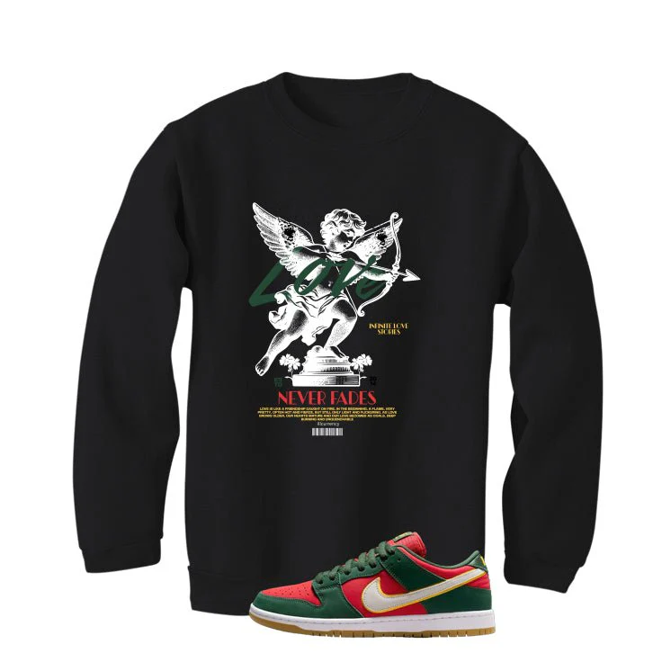 Nike SB Dunk Low PRM Seattle Supersonics Black T-Shirt (Love Never Fades)| illcurrency - Image 4