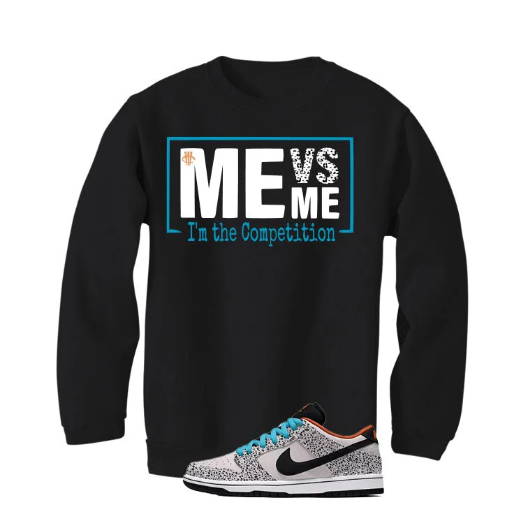 Nike SB Dunk Low Safari Olympics Black T-Shirt (Me vs Me)| illcurrency - Image 4