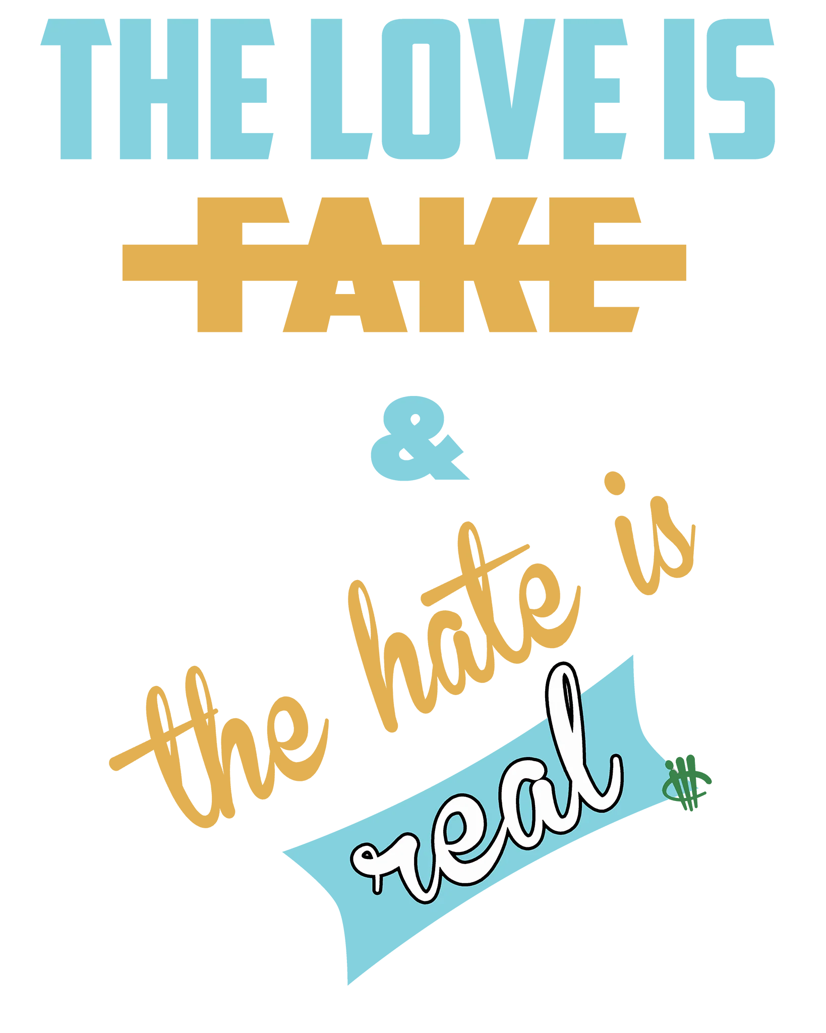 Nike SB Dunk Low x Ben & Jerry's Chunky Dunky | illcurrency Black T-Shirt (Love is Fake)
