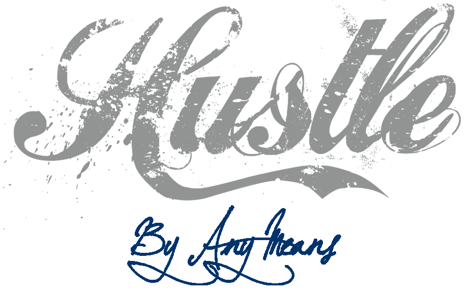 Nike SB x Air Jordan 4 Navy White T-Shirt (Hustle By Any Means)| illcurrency