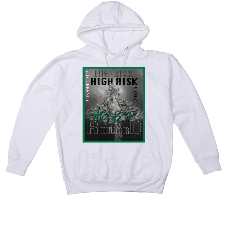 Nike SB x Air Jordan 4 “Pine Green” | illcurrency White T-Shirt (HIGHER REWARD) - Image 3