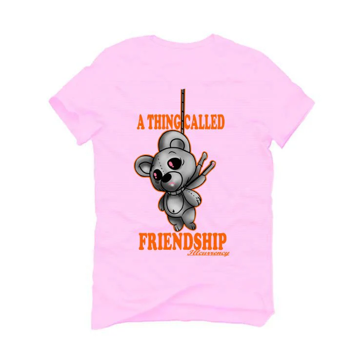 Powerpuff Girls X Nike SB Dunk Low Blossom | illcurrency Pink T-Shirt (Friendship Teddy) - Image 2