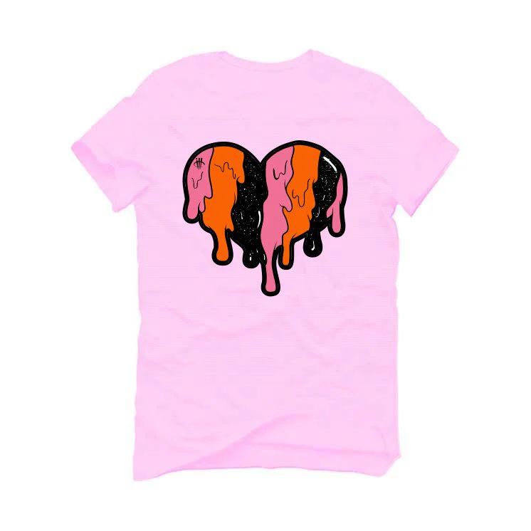 Powerpuff Girls X Nike SB Dunk Low Blossom | illcurrency Pink T-Shirt (Heart) - Image 2