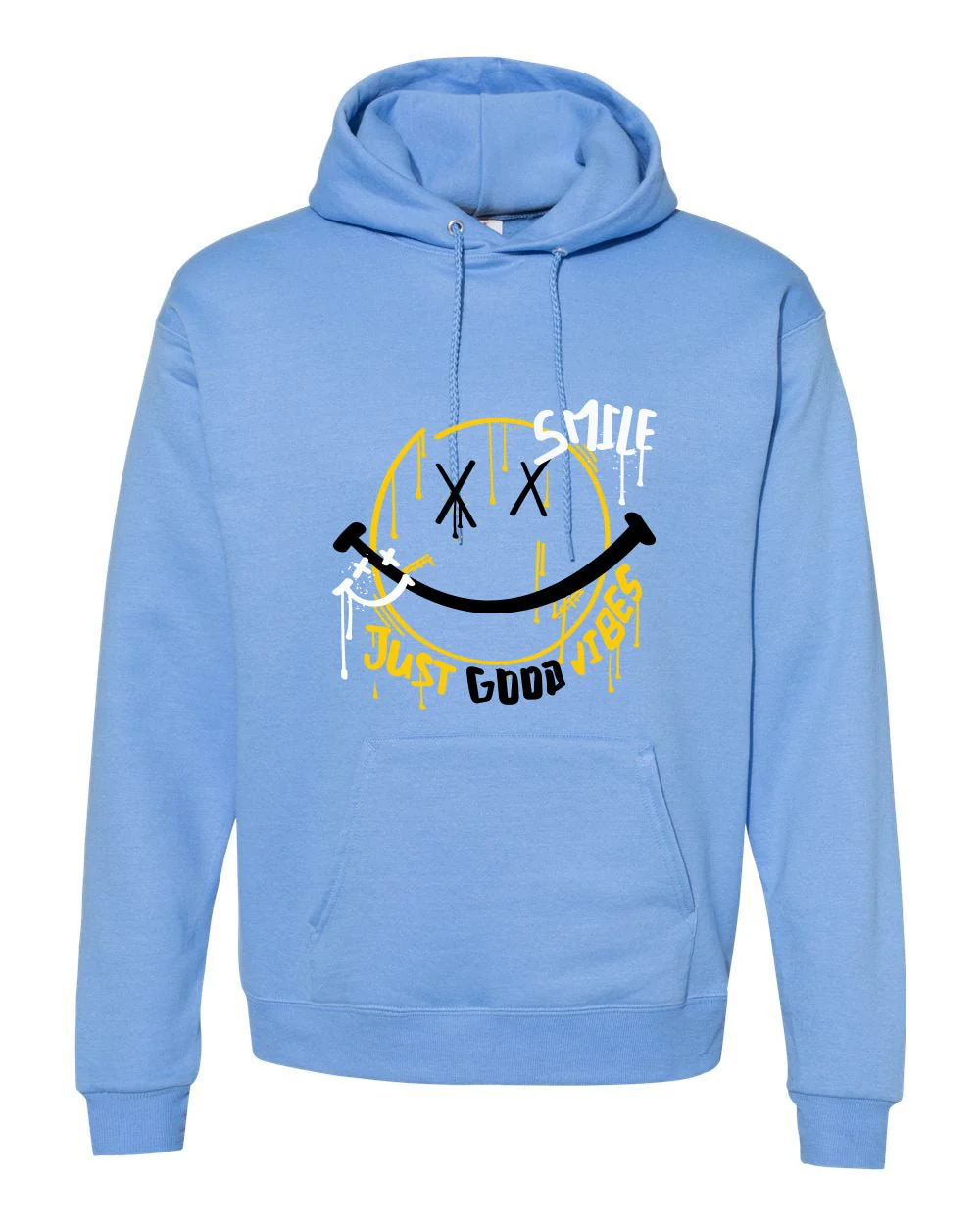 Powerpuff Girls X Nike SB Dunk Low Bubbles | illcurrency Carolina Blue T-Shirt (Smile) - Image 3