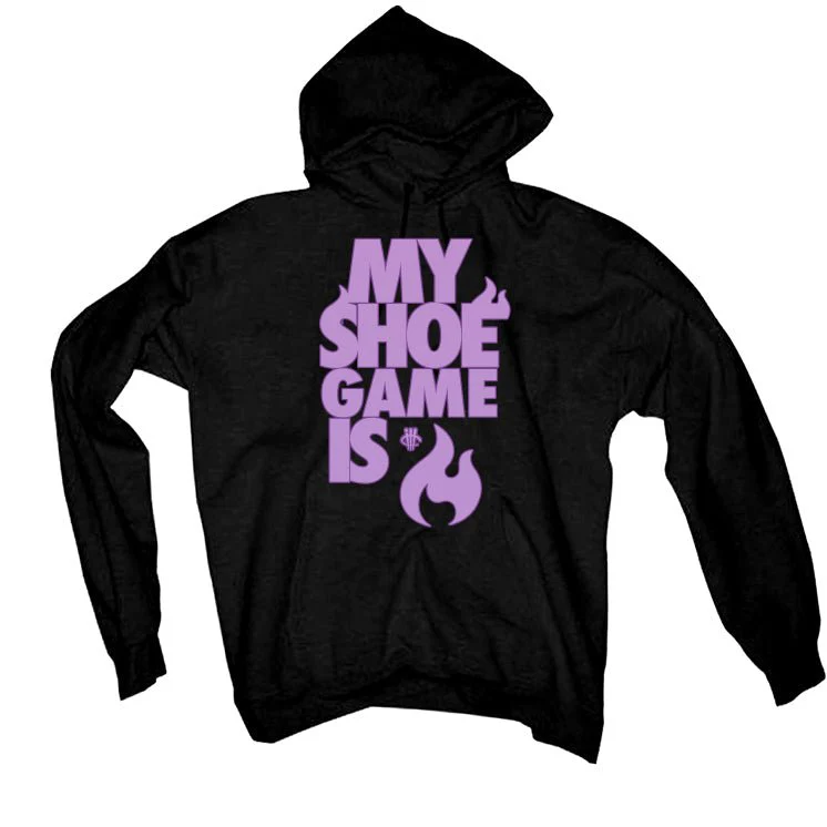 Reebok Question Mid “Grape Toe”| ILLCURRENCY Black T-Shirt (MY SHOE GAME) - Image 3