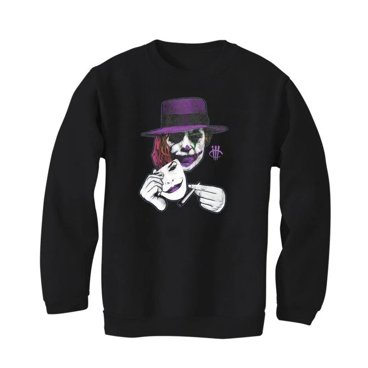 sacai x KAWS x Nike Blazer Low "DUSK PURPLE" Black T-Shirt (MR J'S) - Image 4