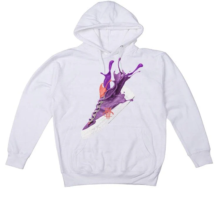 sacai x KAWS x Nike Blazer Low "DUSK PURPLE" White T-Shirt (SPLASH KAW) - Image 3