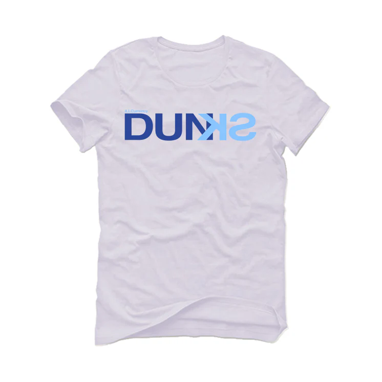 SB Dunk Low Blue Raspberry White T-Shirt (DUNK OFFICIAL) - Image 2