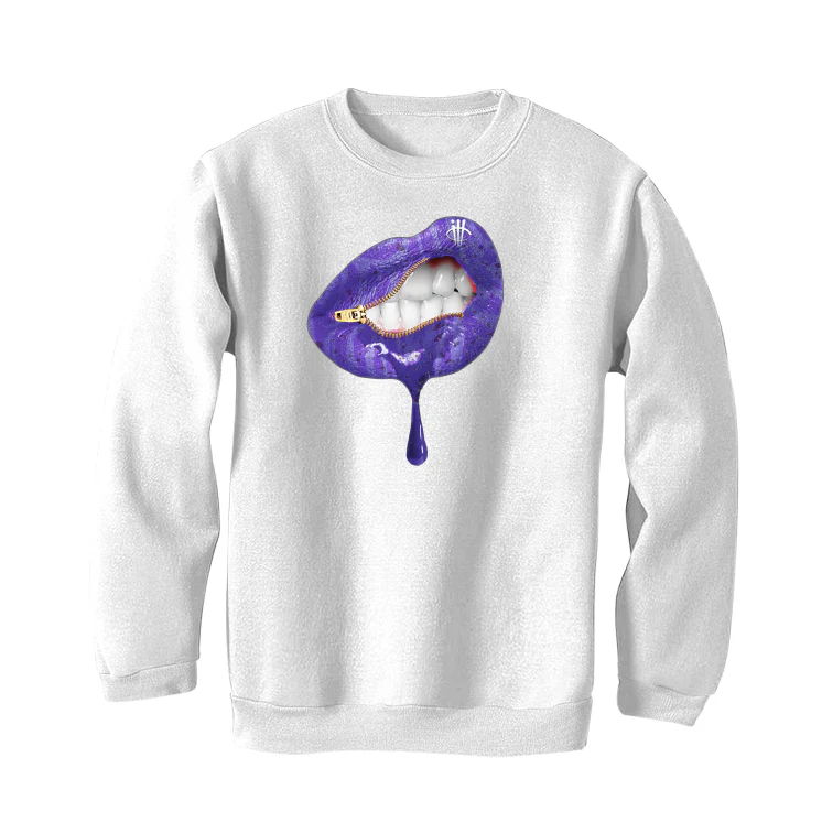 Serena Williams x Nike Air Force 1 Low "SWDC" White T-Shirt (LIPS UNSEALED) - Image 4
