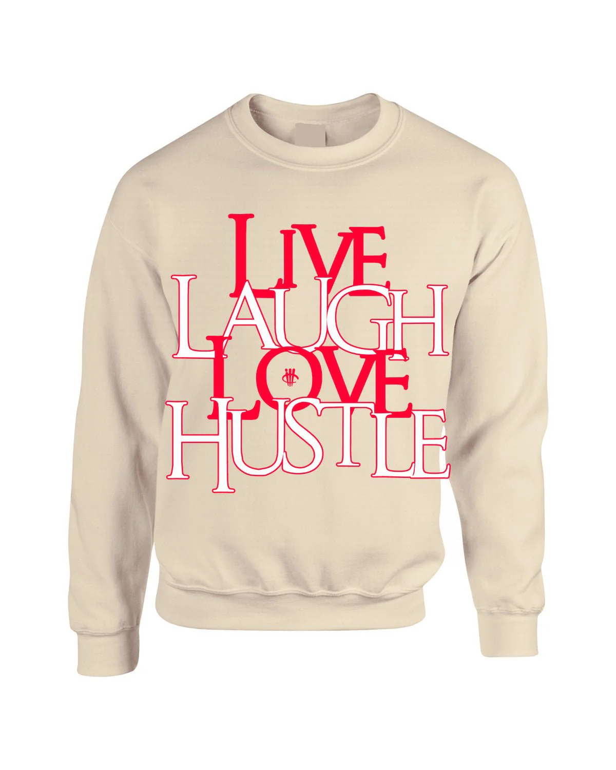 SoleFly x Air Jordan 8 Mi Casa Es Su Casa | illcurrency Tan T-Shirt (Love Hustle) - Image 3