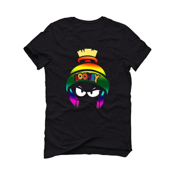 Space Jam: A New Legacy x Converse Chuck Taylor Black T-Shirt (Marvin the martian looney tunes) - Image 2