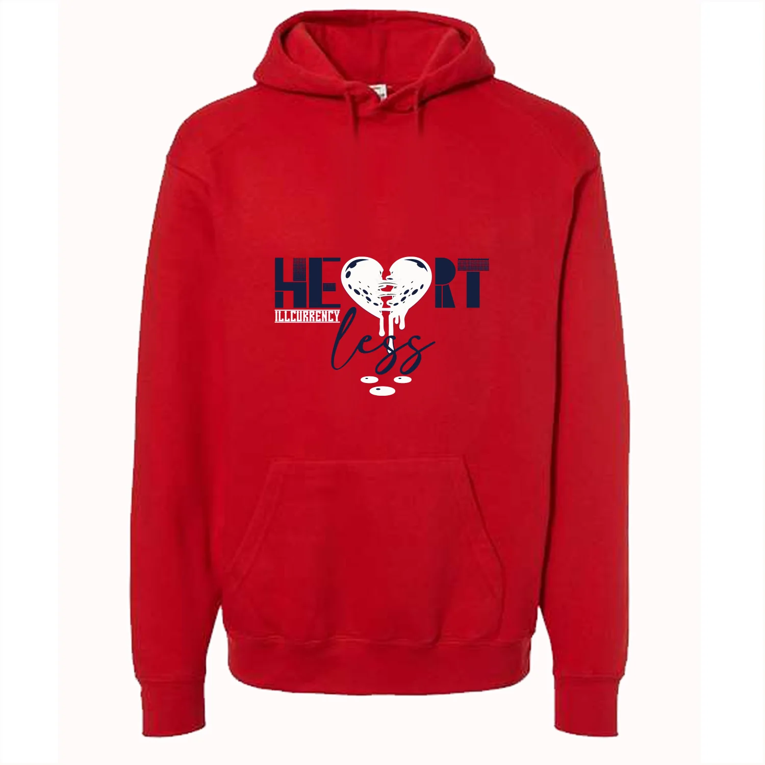 The Air Jordan 1 Mid SE  "USA" | illCurrency Red T-Shirt (Heartless) - Image 3