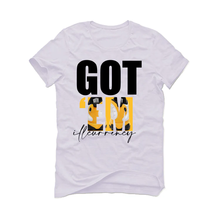 The Air Jordan 13 “Del Sol” White T-Shirt (Got Em) - Image 2