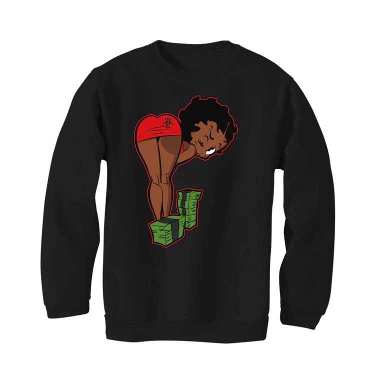 The Air Jordan 6 “Red Oreo” | ILLCURRENCY Black T-Shirt (BOO) - Image 4