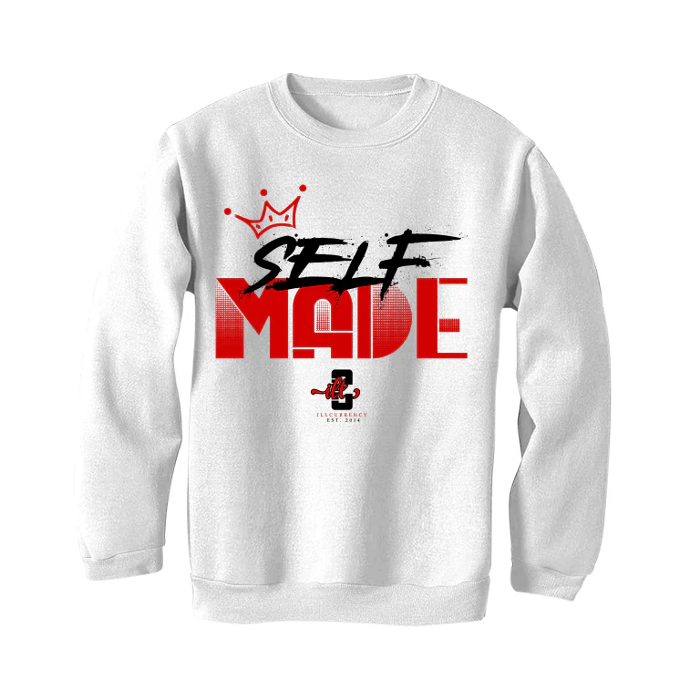 The Air Jordan 6 “Red Oreo” | ILLCURRENCY White T-Shirt (Self Made) - Image 4