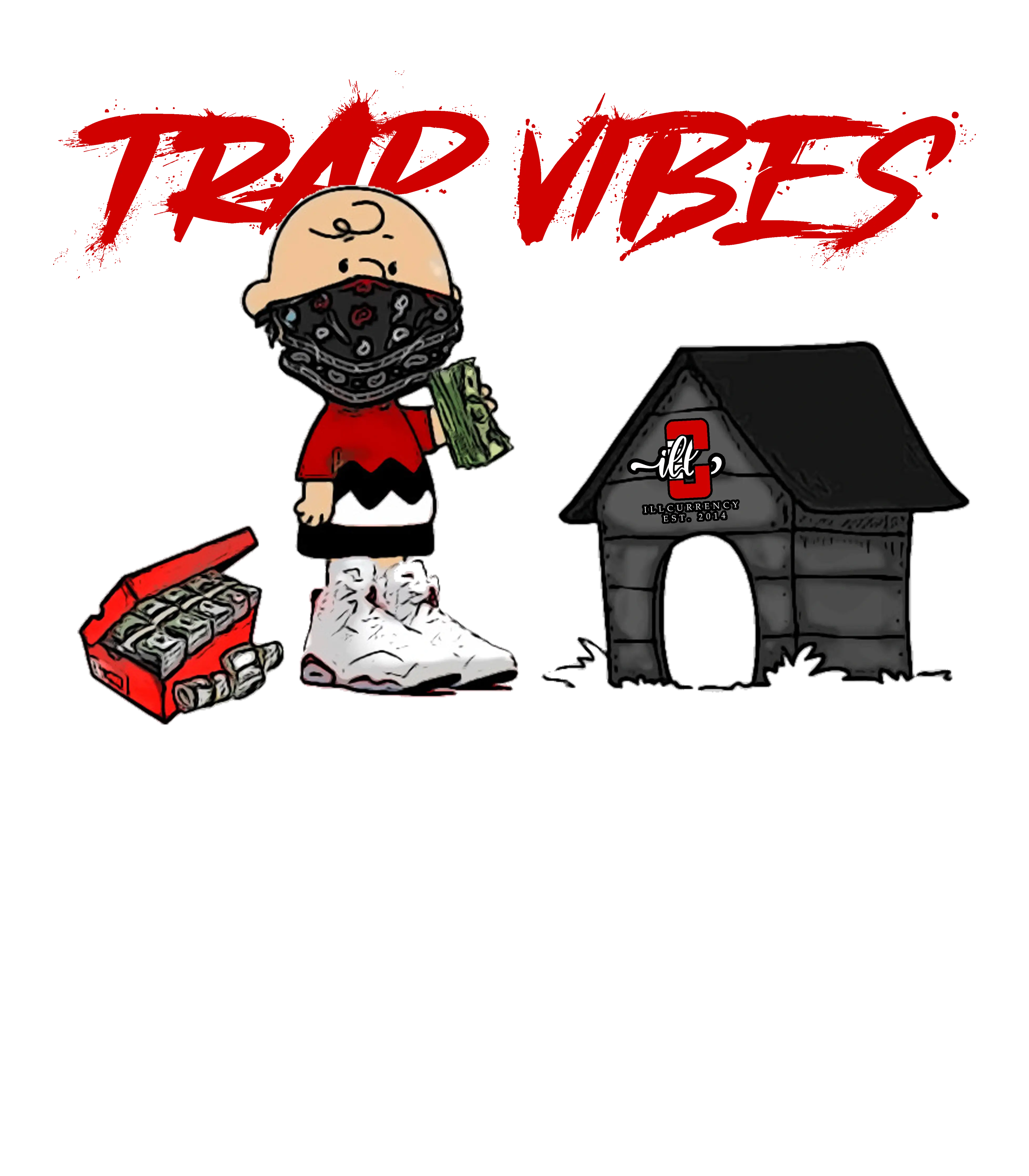 The Air Jordan 6 “Red Oreo” | ILLCURRENCY White T-Shirt (Trap Vibes)