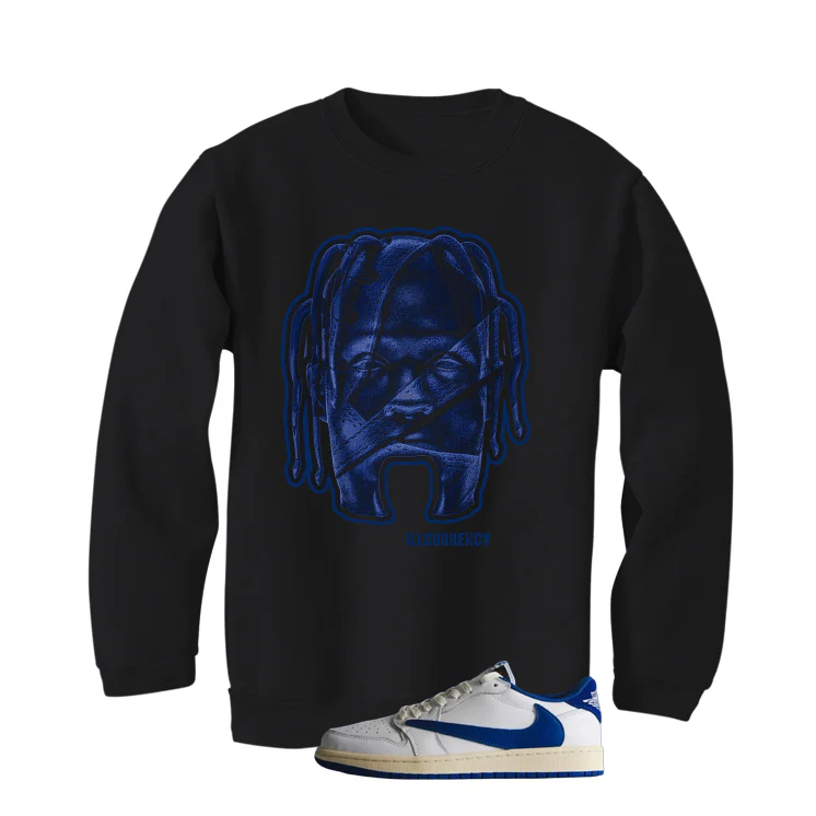 Travis Scott x Fragment x Air Jordan 1 Low OG 2025 Matching T-Shirt, Sweatshirts & Hoodies Black T-Shirt (Travis Land)| illcurrency - Image 4