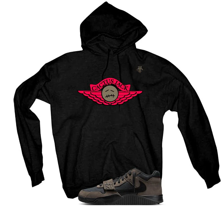 Travis Scott x Jordan Jumpman Jack Dark Mocha Black T-Shirt (Cactus Jack)| illcurrency - Image 3