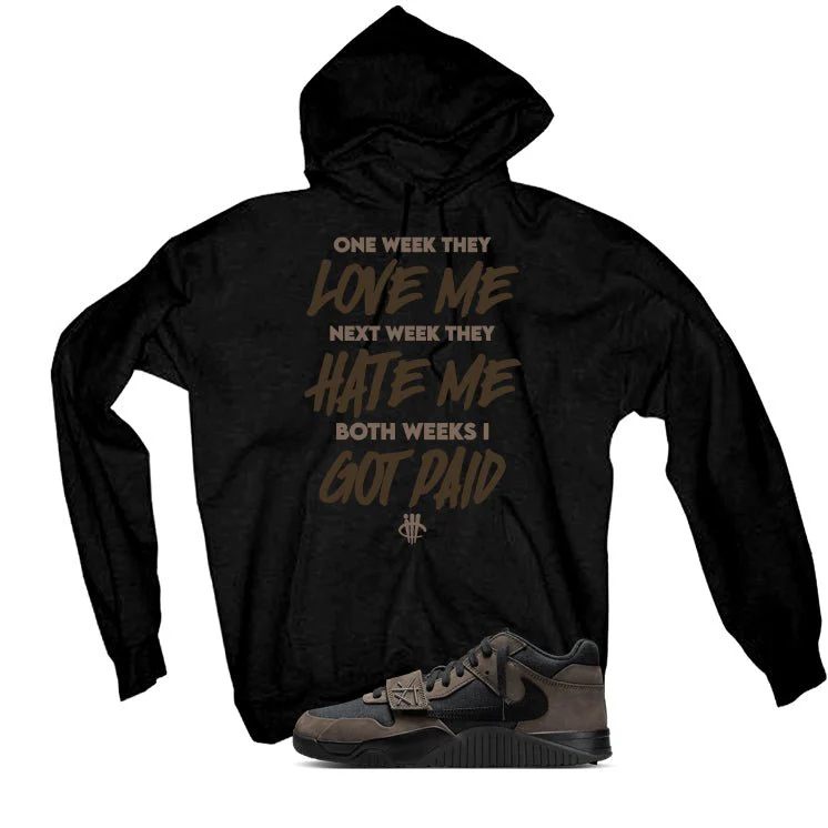 Travis Scott x Jordan Jumpman Jack Dark Mocha Black T-Shirt (Paid)| illcurrency - Image 3