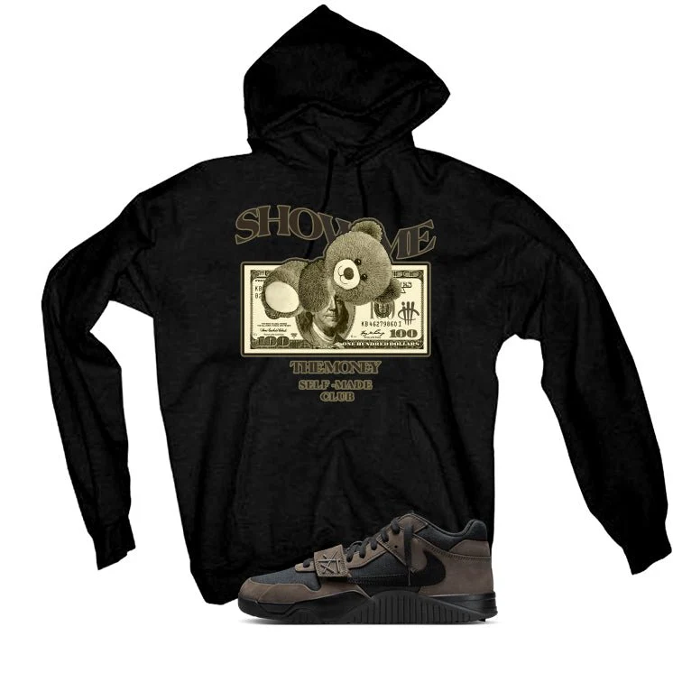 Travis Scott x Jordan Jumpman Jack Dark Mocha Black T-Shirt (Show Me)| illcurrency - Image 3