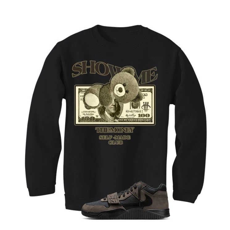 Travis Scott x Jordan Jumpman Jack Dark Mocha Black T-Shirt (Show Me)| illcurrency - Image 4