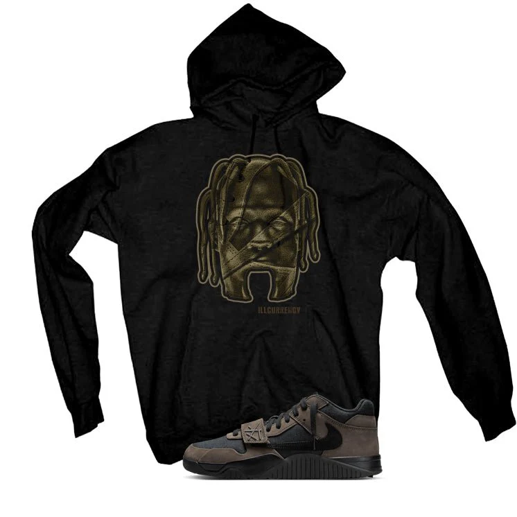 Travis Scott x Jordan Jumpman Jack Dark Mocha Black T-Shirt (Travis Land)| illcurrency - Image 3