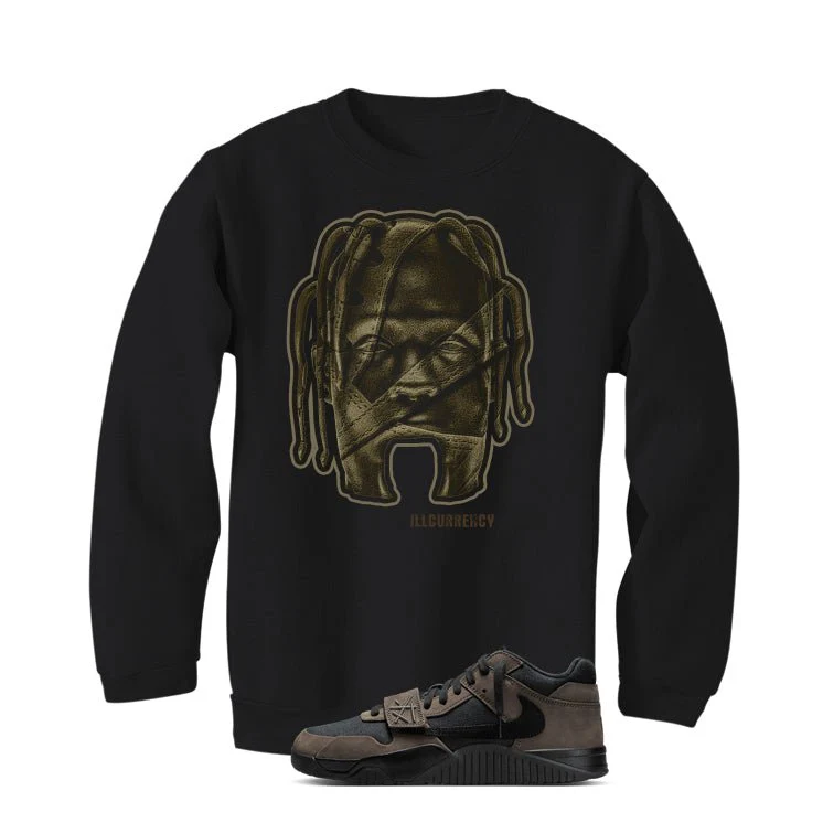 Travis Scott x Jordan Jumpman Jack Dark Mocha Black T-Shirt (Travis Land)| illcurrency - Image 4