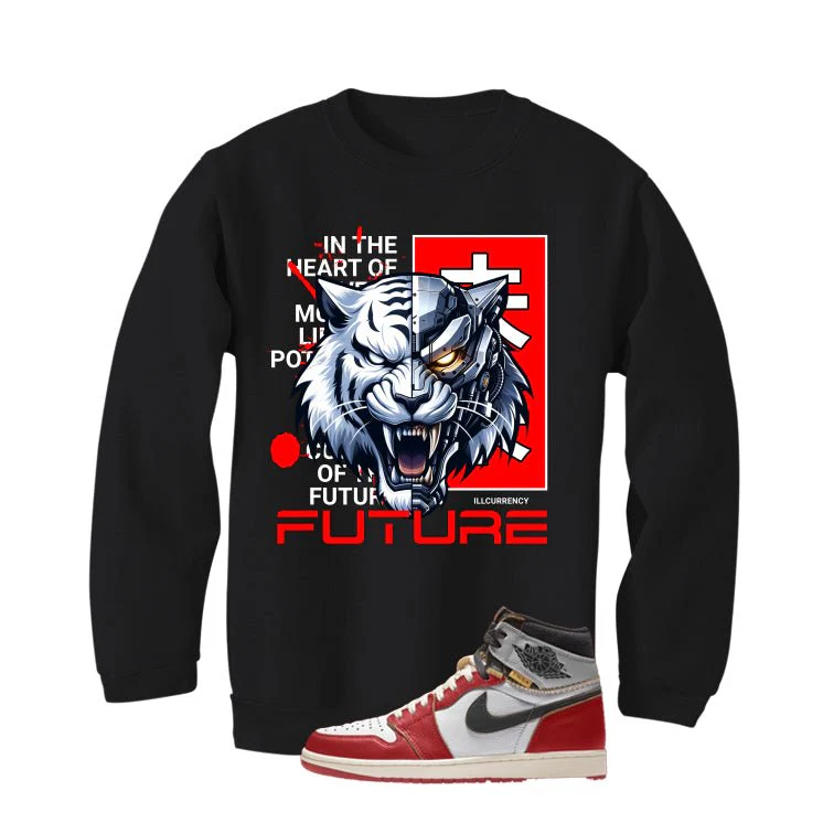 Union LA x Air Jordan 1 High OG Black T-Shirt (Future)| illcurrency - Image 4