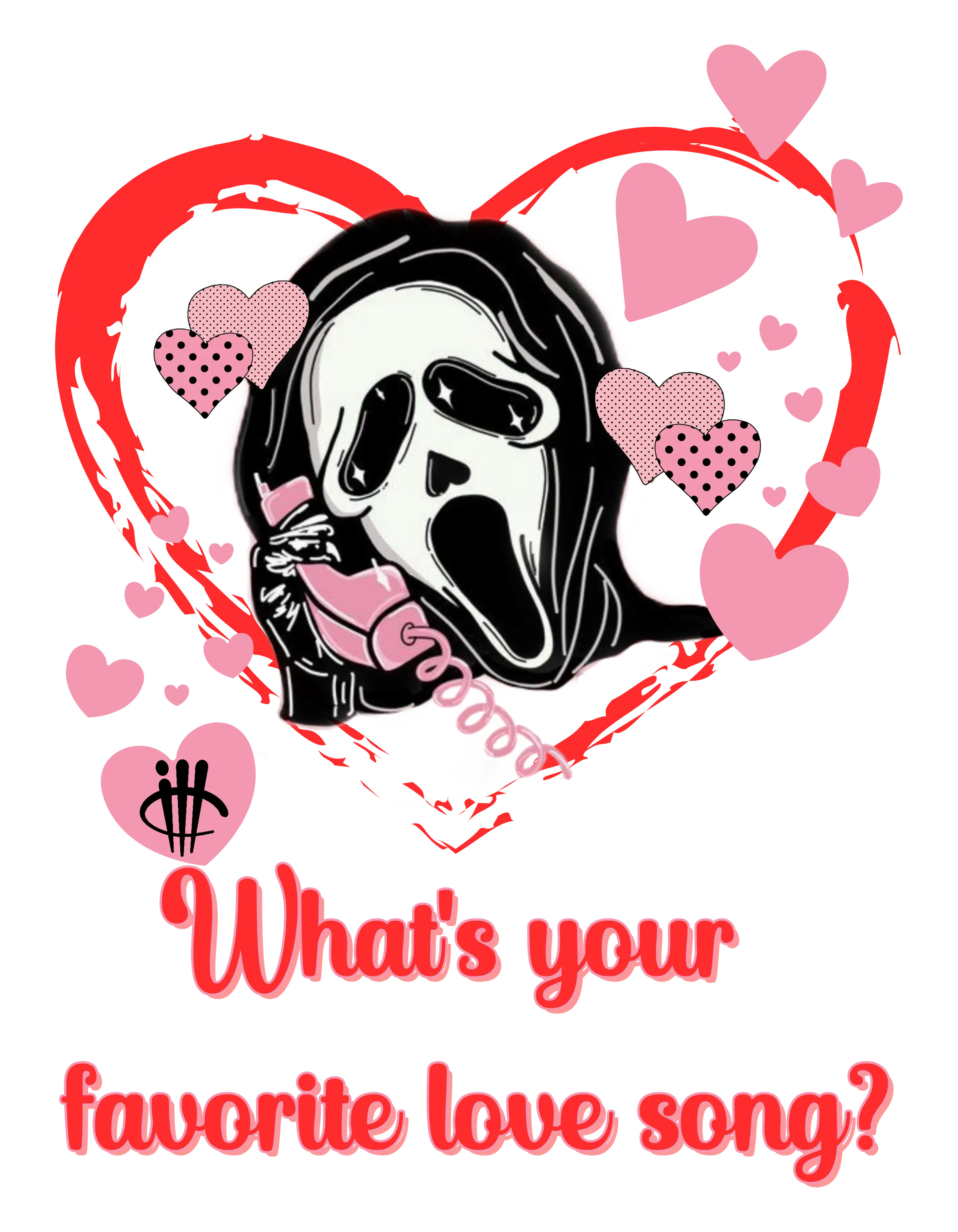 Valentine Collection 2018 Pink T-Shirt (love song)