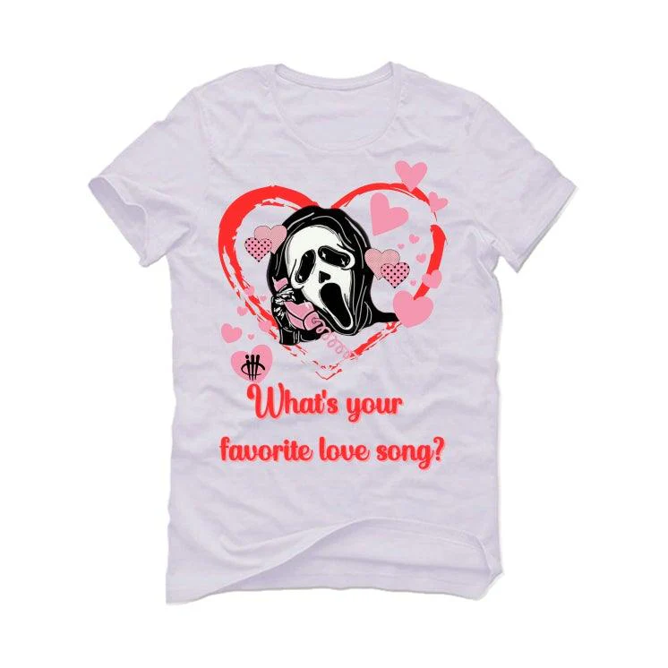 VALENTINE'S DAY White T-Shirt (love song) - Image 2