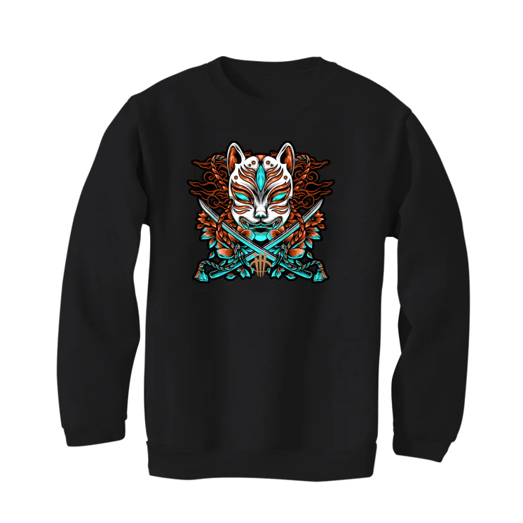 Women's Dunk Low Patchwork Black T-Shirt (CAT MASK) - Image 4