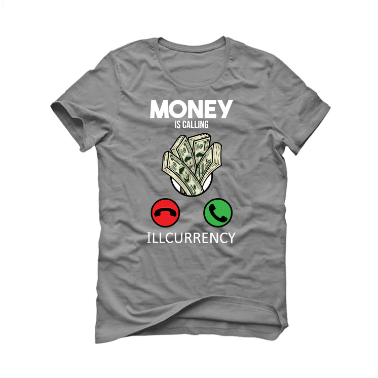 Yeezy Boost 350 V2 'Oreo' Gray T-Shirt (MONEY CALLING) - Image 2