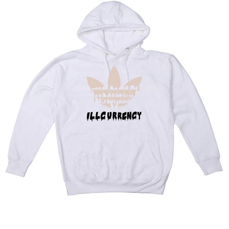 YEEZY BOOST 350 V2 "Slate" White T-Shirt (Drip) - Image 3