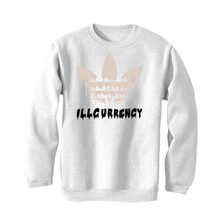 YEEZY BOOST 350 V2 "Slate" White T-Shirt (Drip) - Image 4