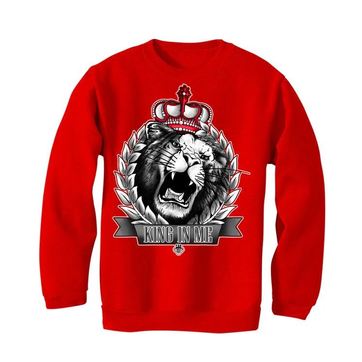 Yeezy Foam Runner Vermiliion Red T-Shirt (King in me) - Image 3